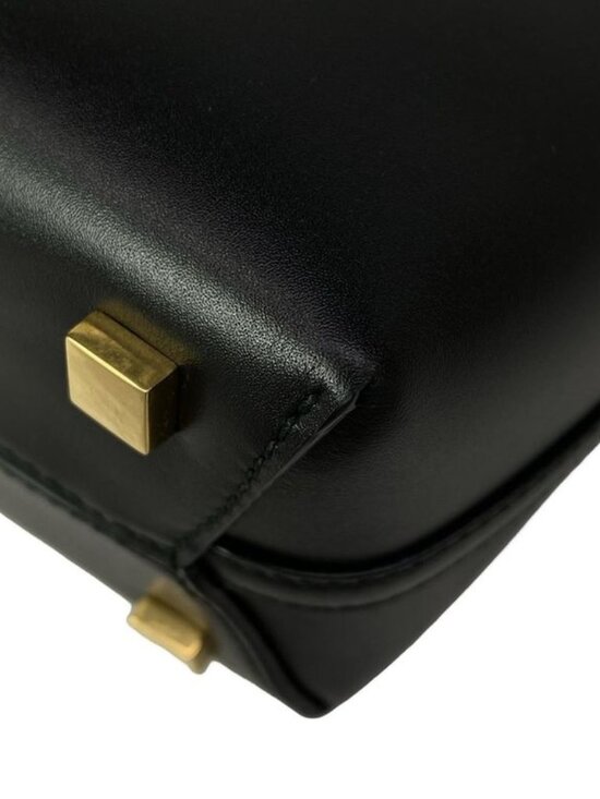 Saint Laurent Paris Handbag le 37 Mini Black Leather - Picture 6 of 16